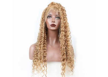 चीन 9 ए लम्बी घुंघराले मानव बाल फीता फ्रंट विग स्वस्थ किसी भी रंग और लोहेदार रंगा जा सकता है आपूर्तिकर्ता