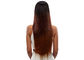 हीट रेसिस्टेंट फाइबर के साथ यूरोपीय रंगीन मानव बाल फीता फ्रंट विग 31 इंच आपूर्तिकर्ता